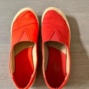 Red Espadrille Flats